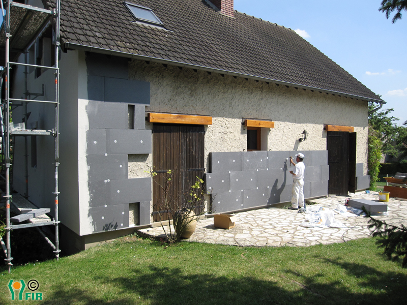 Isolation extérieure maison dans l'Eure-et-Loir